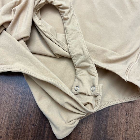 SKIMS Fits Everybody Cami Thong Bodysuit Clay Beige 4X Shapewear Thong NO BOX - Picture 7 of 11